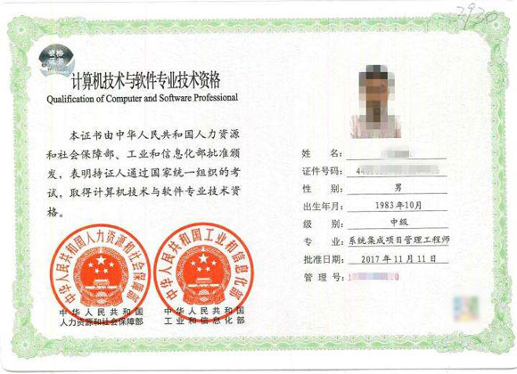 系统集成项目管理工程师